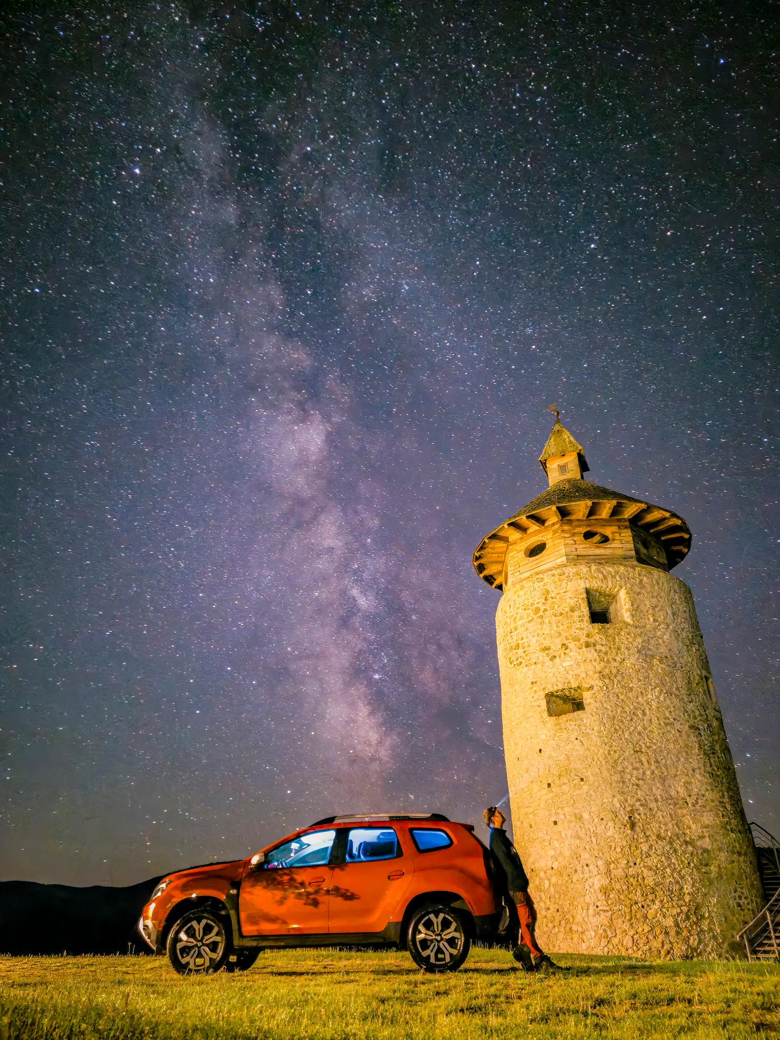 Milky Way photographed on a Samsung Galaxy S23 Ultra, Manual Mode via Expert RAW, 30s, ISO 1600