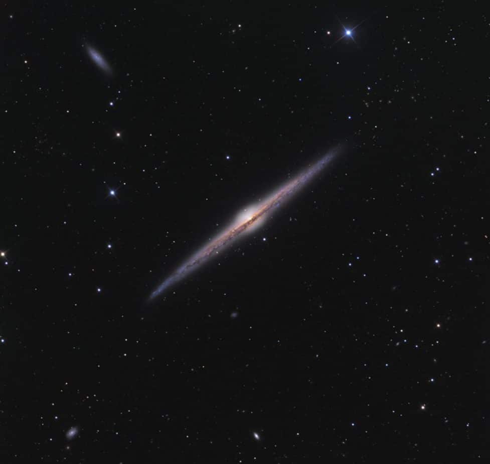 NGC 4565 spiral galaxy 