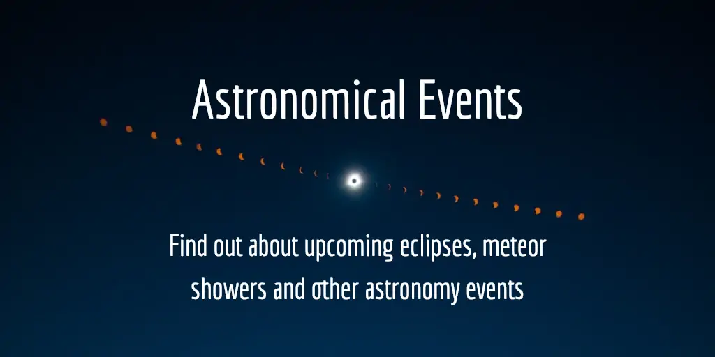 astronomical events