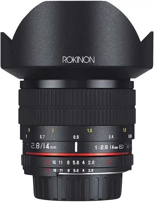 rokinon 14mm f/2.8 lens