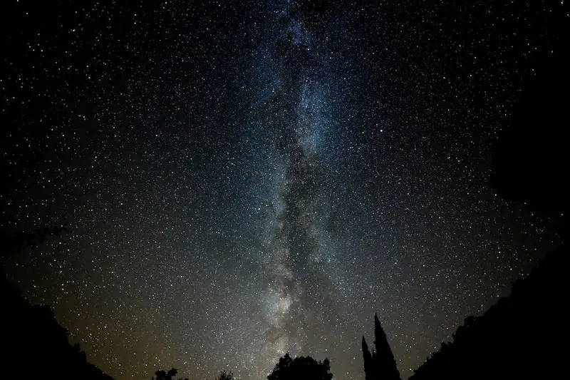 starry sky photo