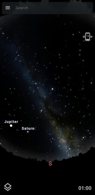 stellarium planning app