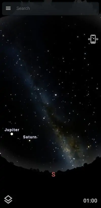 stellarium planning app