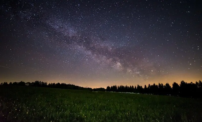 how to take photos of the night sky