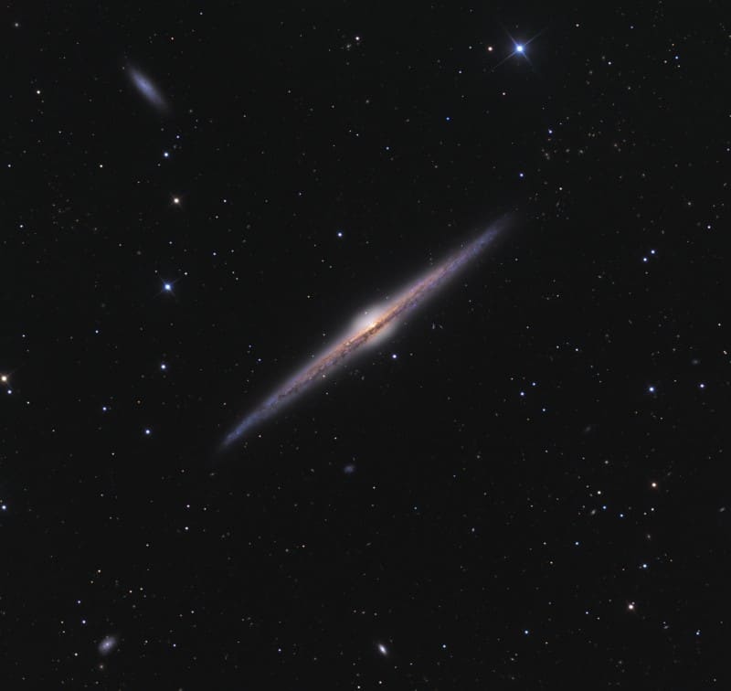 NGC 4565 spiral galaxy (Credit: Ken Crawford)