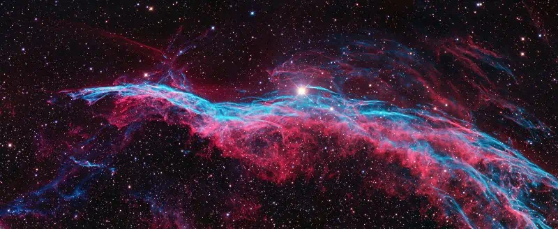 Veil Nebula (NGC6960) (Credit: Ken Crawford)