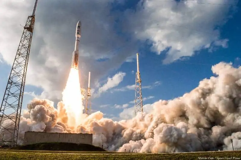 Rocket launch (Credit: Marcus Cote)