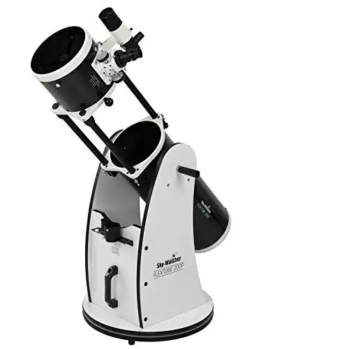 Sky-Watcher Flextube 200 Dobsonian 8-inch Collapsible Large Aperture Telescope – Portable, Easy to Use, Perfect for Beginners (S11700)