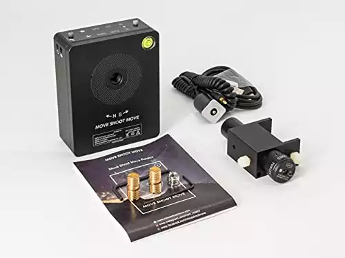 Move Shoot Move Tracker + Pointer (Basic Kit B), Designed for Landscape Astrophotography, (2 in 1) Star Tracker and Passive montion Control Timelapse