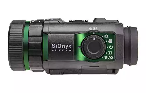 SIONYX Aurora I Full-Color Digital Night Vision Camera with Hard Case I Infrared Night Vision Monocular with Ultra Low-Light IR Sensor I Weapon Rated, Water Resistant, WiFi, Compass & GPS Capable.