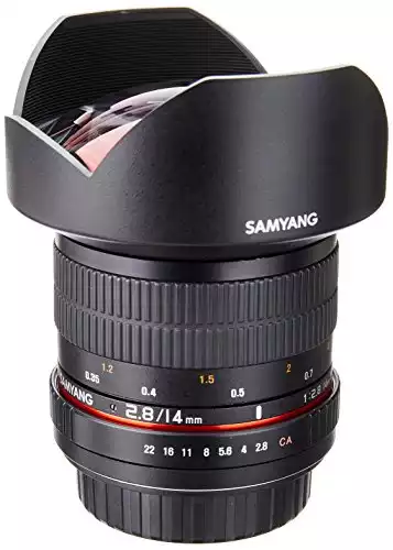 Samyang 14mm F/2.8 Lens