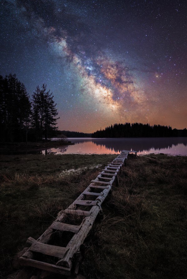leading lines astrophotography