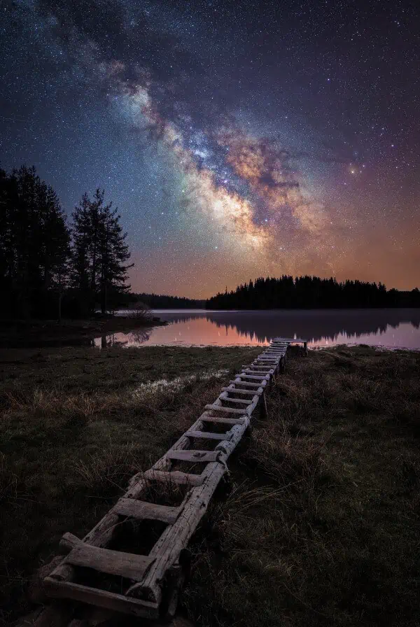 leading lines astrophotography