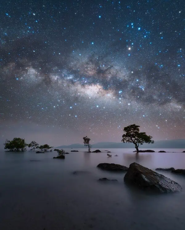rule of thirds landscape astrophotography