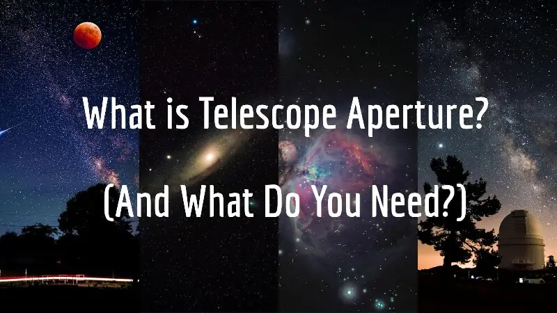 what is a good aperture for a telescope