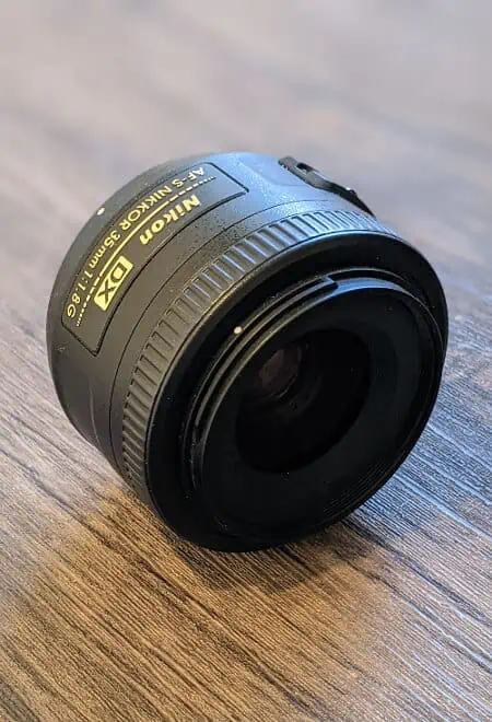 Nikon 35mm focal length lens for astrophotography