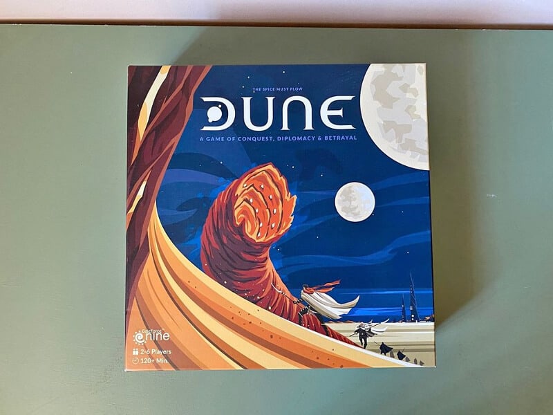 dune sci-fi board game