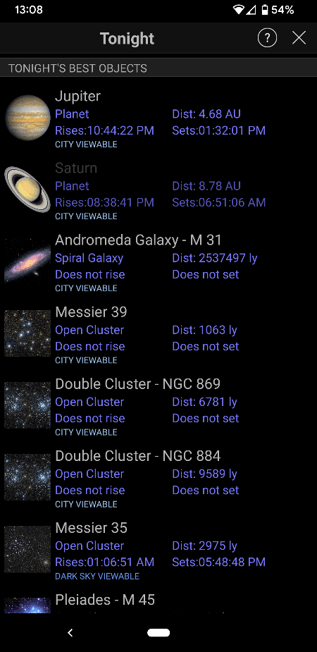 starsense explorer app