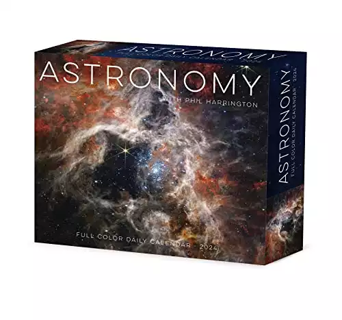 Willow Creek Press Astronomy Daily 2024 Box/Desk Calendar (5.86" x 4.72")