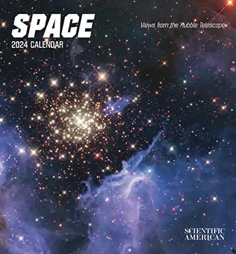 Space: Views from the Hubble Telescope 2024 Mini Wall Calendar