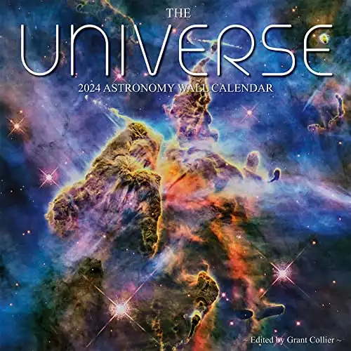 The Universe 2024 Astronomy Wall Calendar: Images from NASA's Hubble Space Telescope (12"x12")