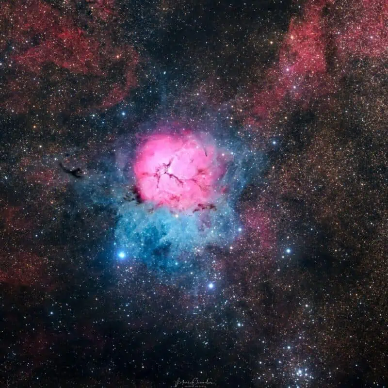 Vikas Chander Trifid Nebula M20