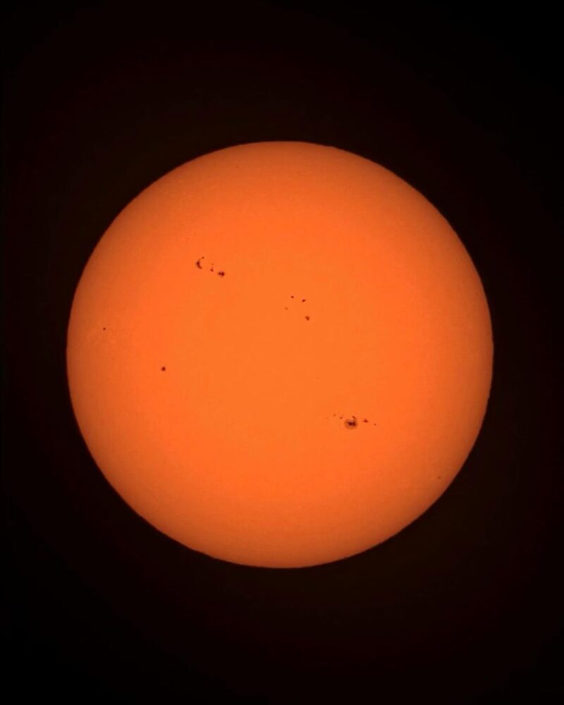 Seestar S50 solar image