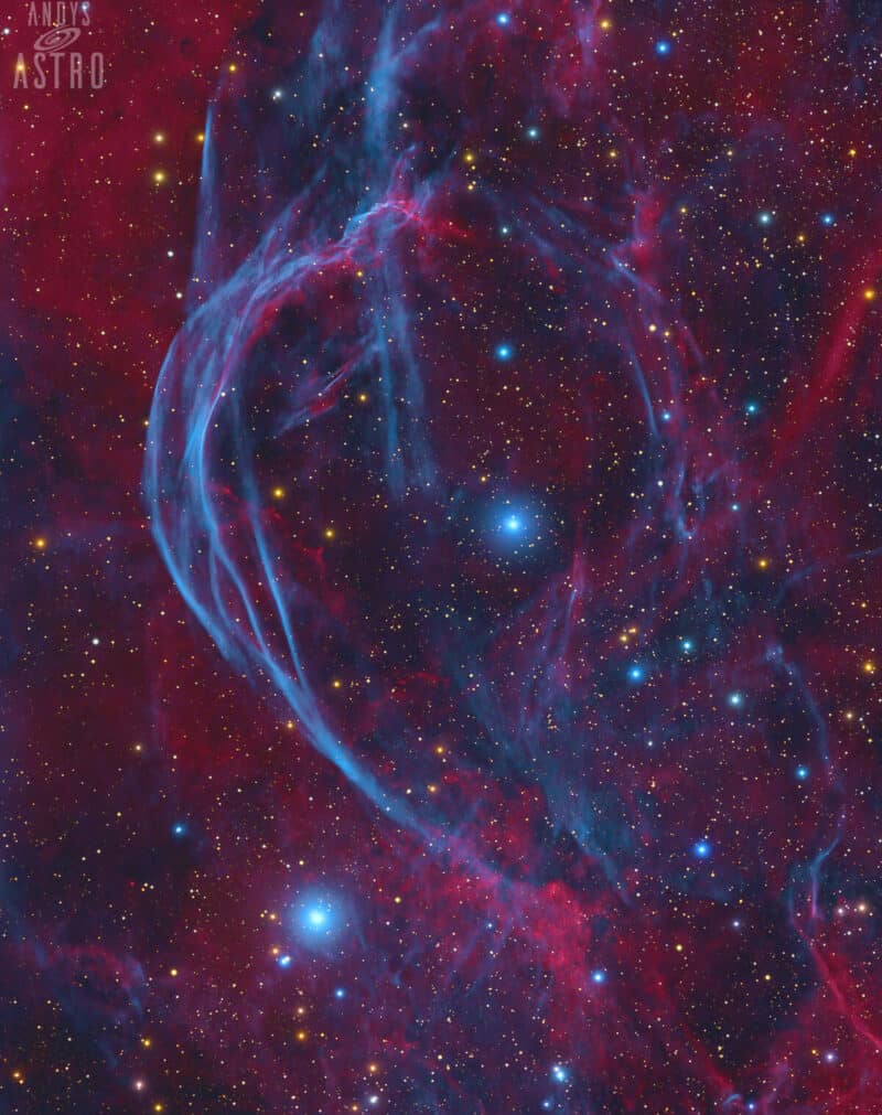 Vela SNR_Blue Chilli Nebula