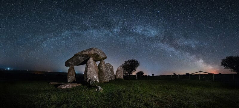 Milky Way Over Pentre Ifan, Pembrokeshire (Image Credit: Robert Price)