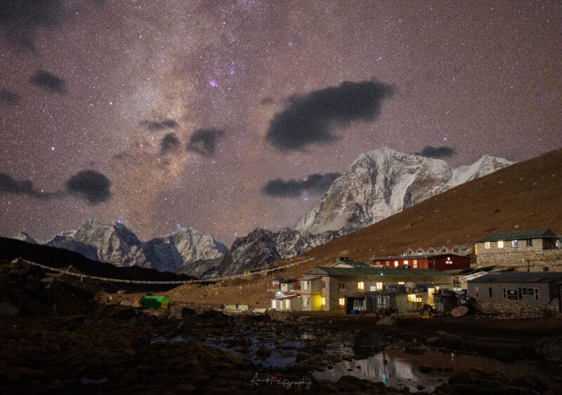 Everest Base Camp Milky Way