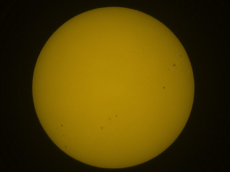 Unistellar Odyssey Pro Sun Image