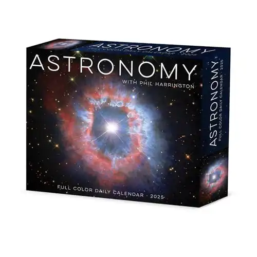 Willow Creek Press Astronomy Daily 2025 Box/Desk Calendar (5.86" x 4.72")