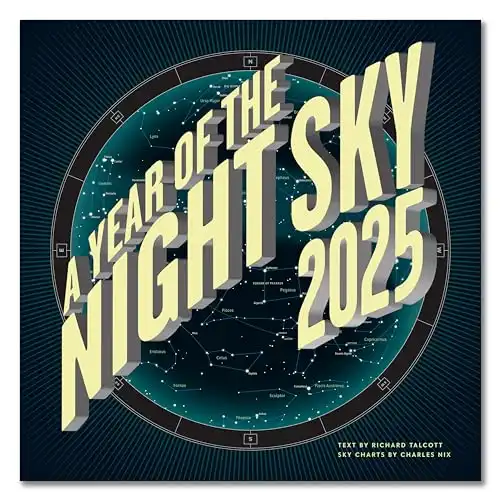 A Year of the Night Sky Wall Calendar 2025, Monthly January-December 12'' x 12"