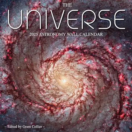 The Universe 2025 Astronomy Wall Calendar: Images from NASA's Hubble Space Telescope (12"x12")