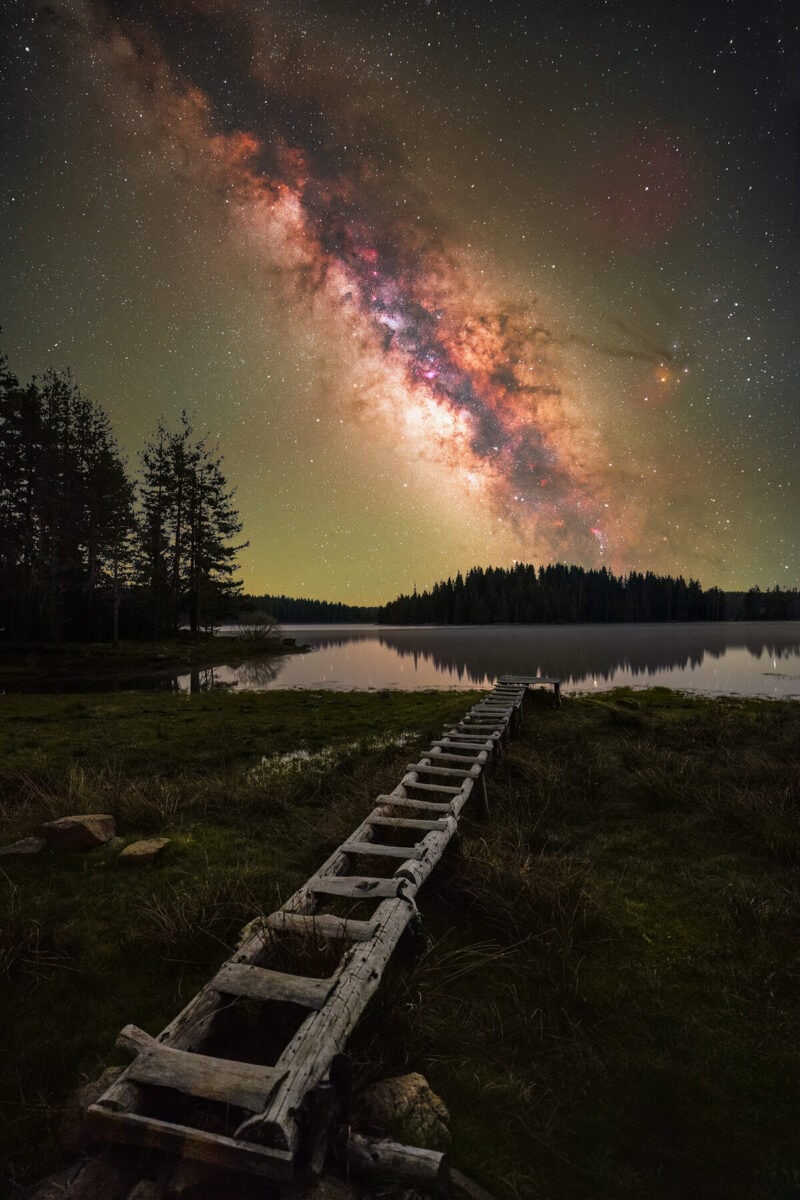 Ladder to the stars by Mihail Minkov. Taken with a Sony A7 III camera