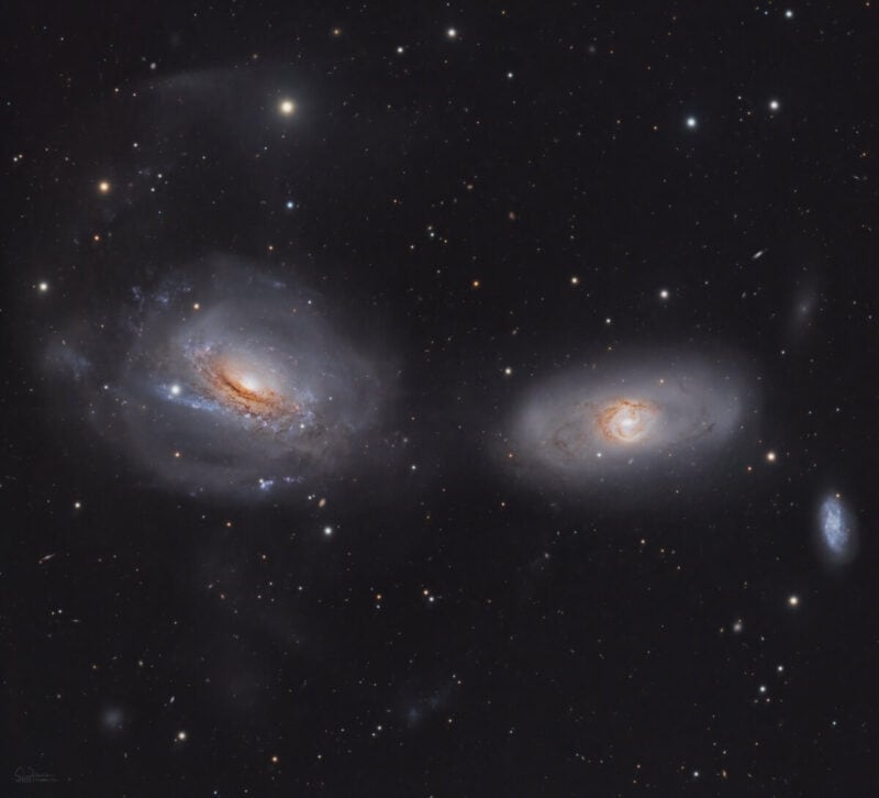 The Galaxy Duo (Image Credit: ShaRa)