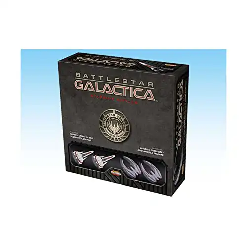 Ares Games AREBSG001A Battlestar Galactica: Starship Battles Starter Set, Mixed Colours