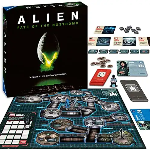 Ravensburger Alien: Fate of The Nostromo Board Game for Ages 10 & Up A Cooperative Strategy Game of Suspense