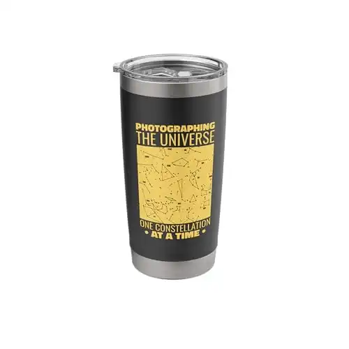 Astrophotography Photographing Universe, Astrophotographer Stainless Steel Insulated Tumbler