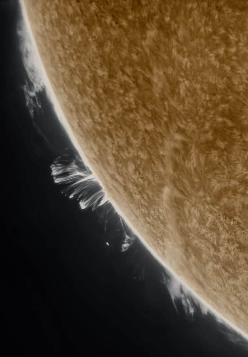 Sunspot AR3664. Credit: Alessandro Ravagnin