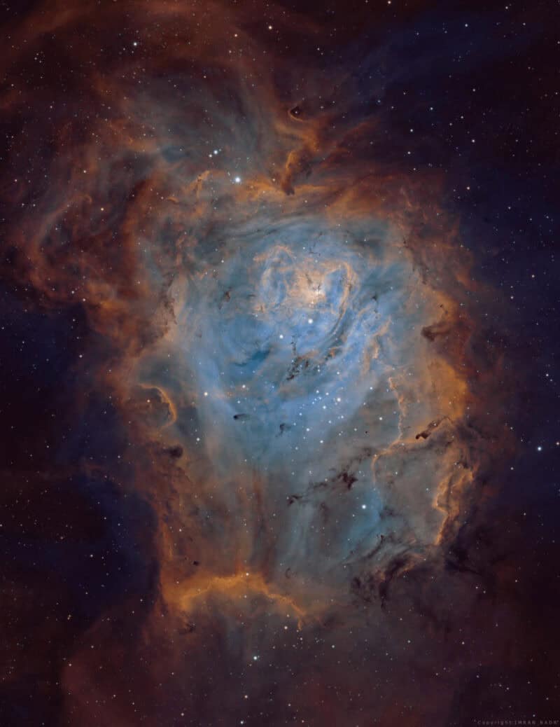 Lagoon nebula image