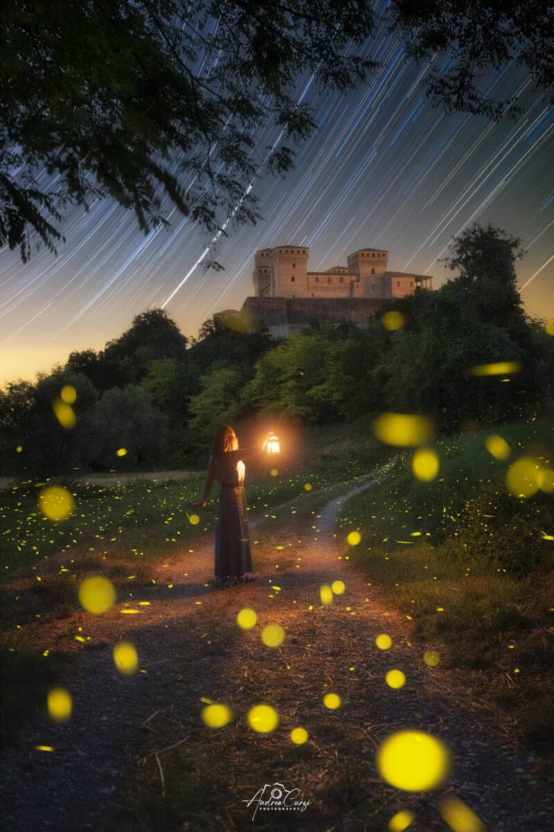 Emilia Romagna Torrechiara Lucciole e Star Trail 1 web
