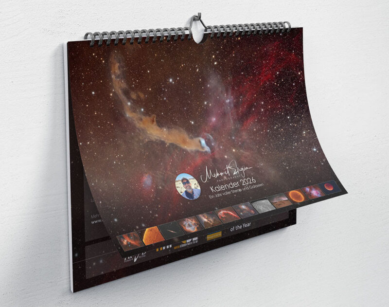 Mehmet Ergün Astrophotography Calendar 2026